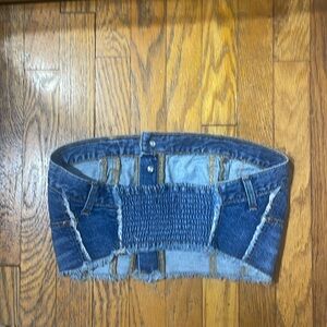 Urban Outfitters BDG Jean tube top